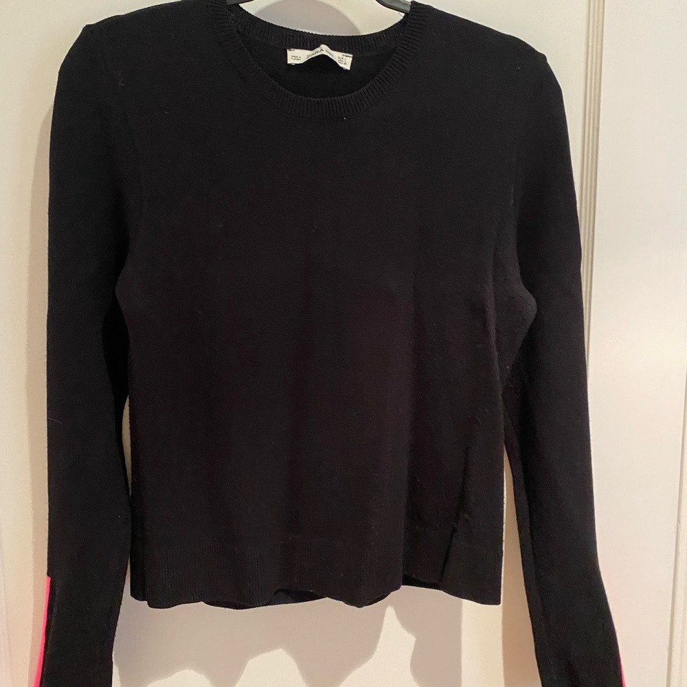 ZARA | long sleeve, knit sweater w/ detail